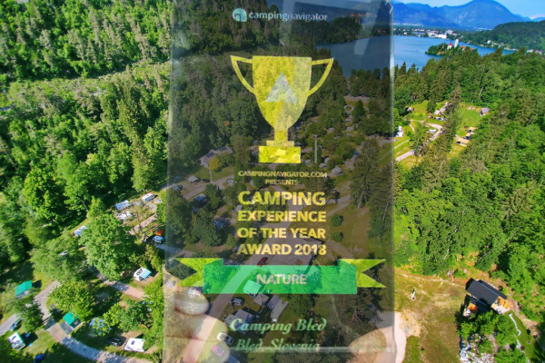 Kamp Bled najboljši naravni kamp v Evropi
