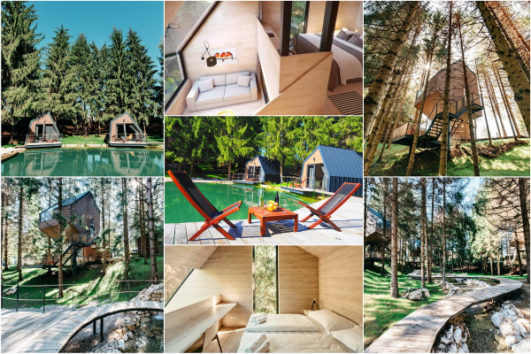 Plitvice Holiday Resort - nove glamping hišice na drevesu in ob jezeru