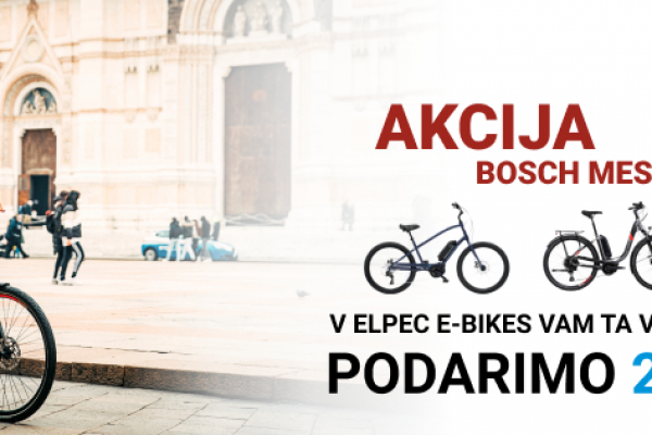 AKCIJA ELPEC - ob nakupu mestnega električnega kolesa podarijo DDV!