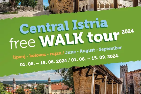 Turistična skupnost Istre vabi na free walk tour