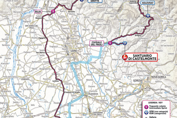 Giro - trasa 19. etape