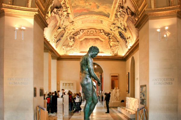 Kip Apoksiomena - muzej Louvre, Pariz