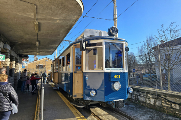 A trip idea - from Opicina on the old tram to Trieste for a coffee