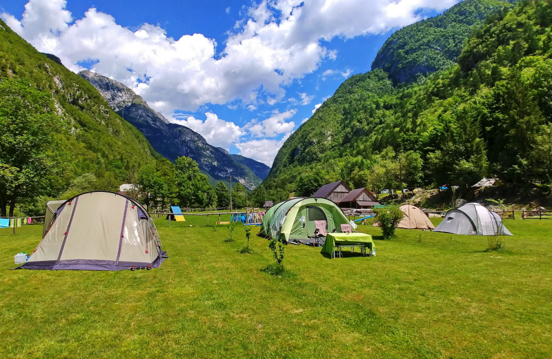 Kamp Jelinc - Soča, Goriška in Posočje - Avtokampi.si