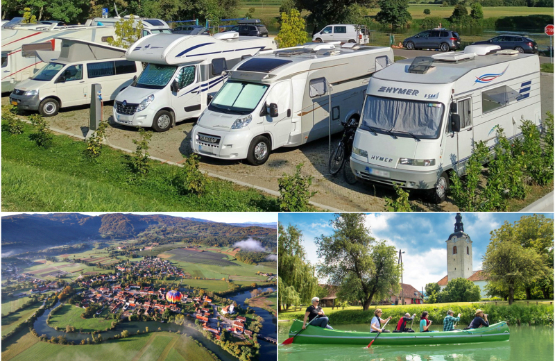 camper stop Kostanjevica na Krki