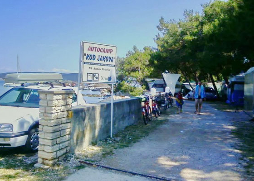 kamp camping Kod Jakova Pašman