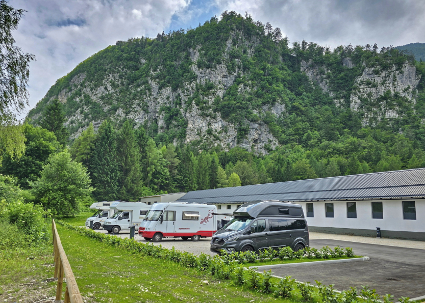 Camper stop Mojstrana