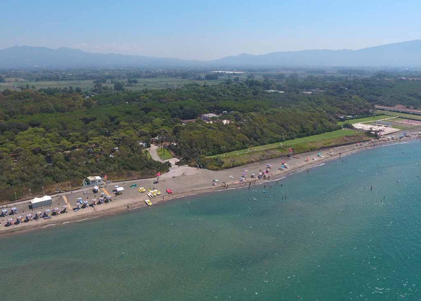 Camping Baia Domizia Airview 