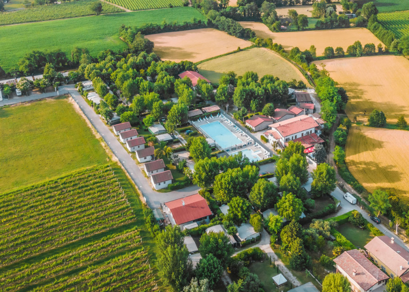 Camping Iris Park Lago di Garda Air View 