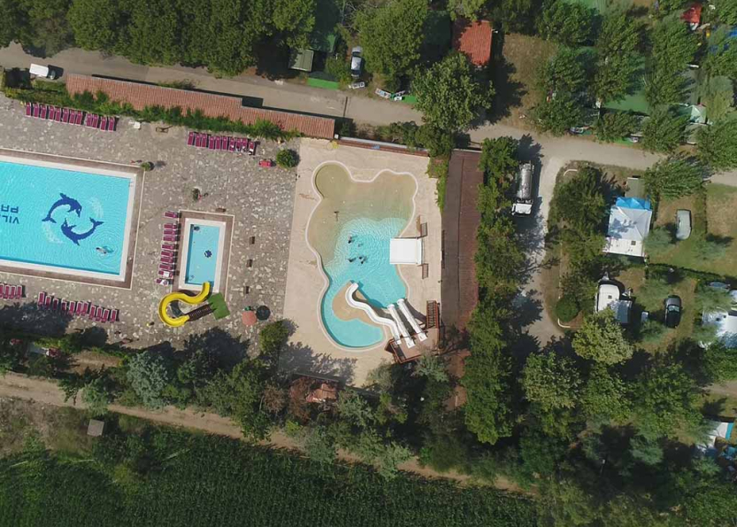 Camping Village Paestum Airview 