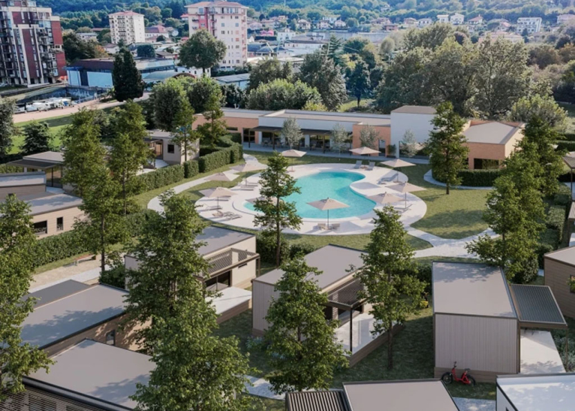 Campsite Eden Village Lago Maggiore Exterior Campsite 