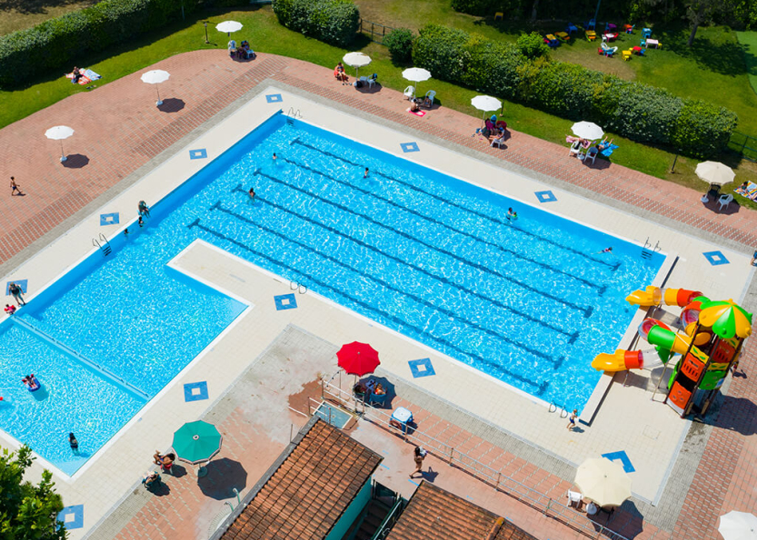 Cesenatico Camping Village Mobile Homes Air View Kids Pool 