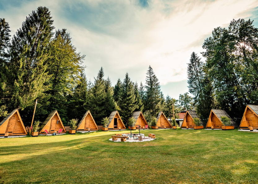 Glamping Ob robu gozda