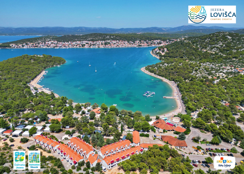 Kamp Jezera Lovišća - otok Murter