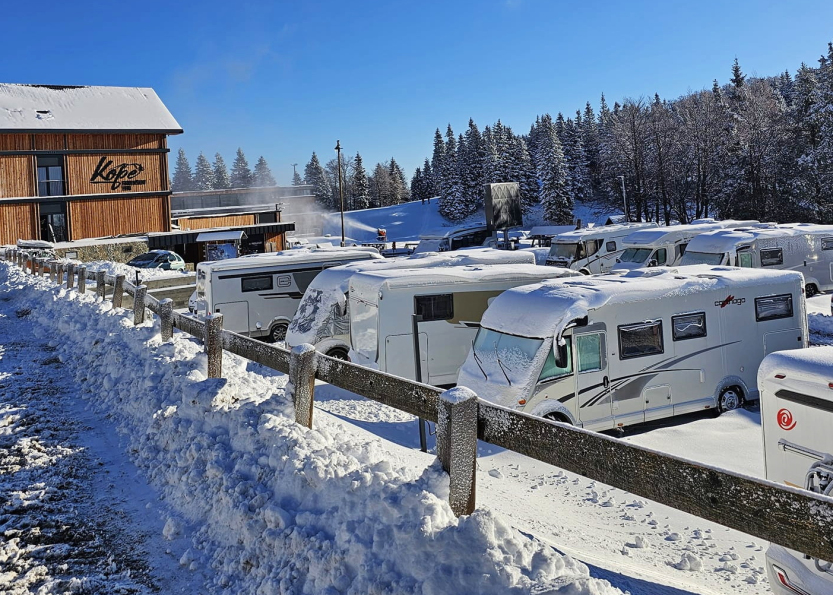 Camper stop - PZA smučišče Kope