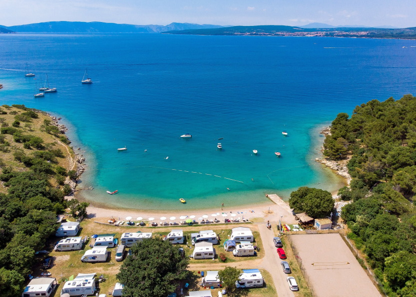 FKK kamp Konobe - Punat - otok Krk