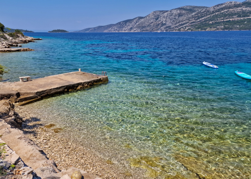 kamp Oskorušica Korčula Dalmacija