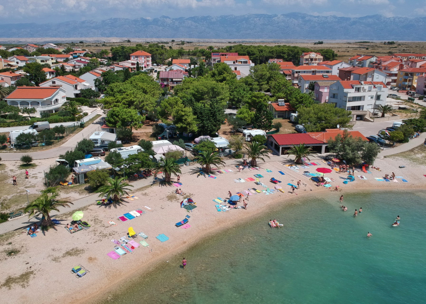 Kamp Mali Dubrovnik - Povljana, otok Pag