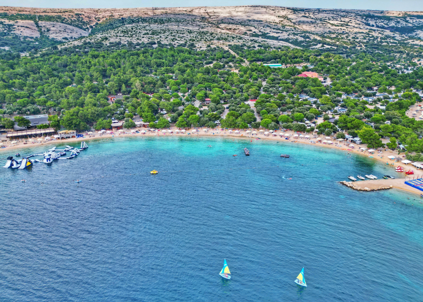 Kamp Šimuni - otok Pag
