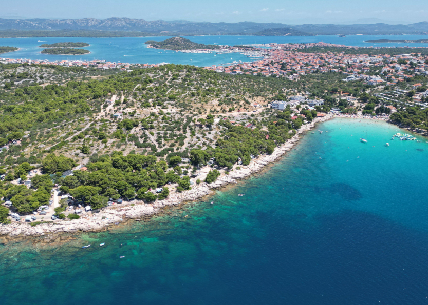 Kamp Slanica - otok Murter