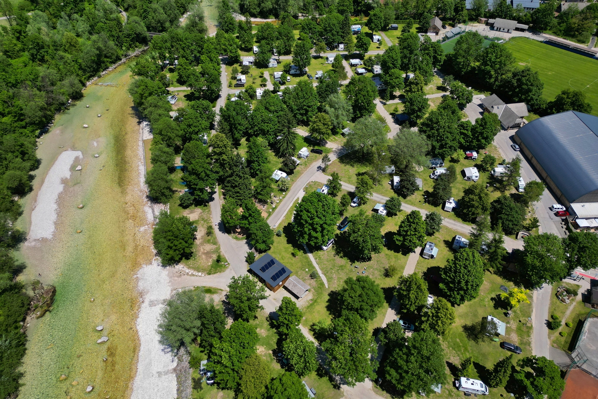 V kampu Danica v Bohinjski Bistrici bodo odprli nove glamping koče