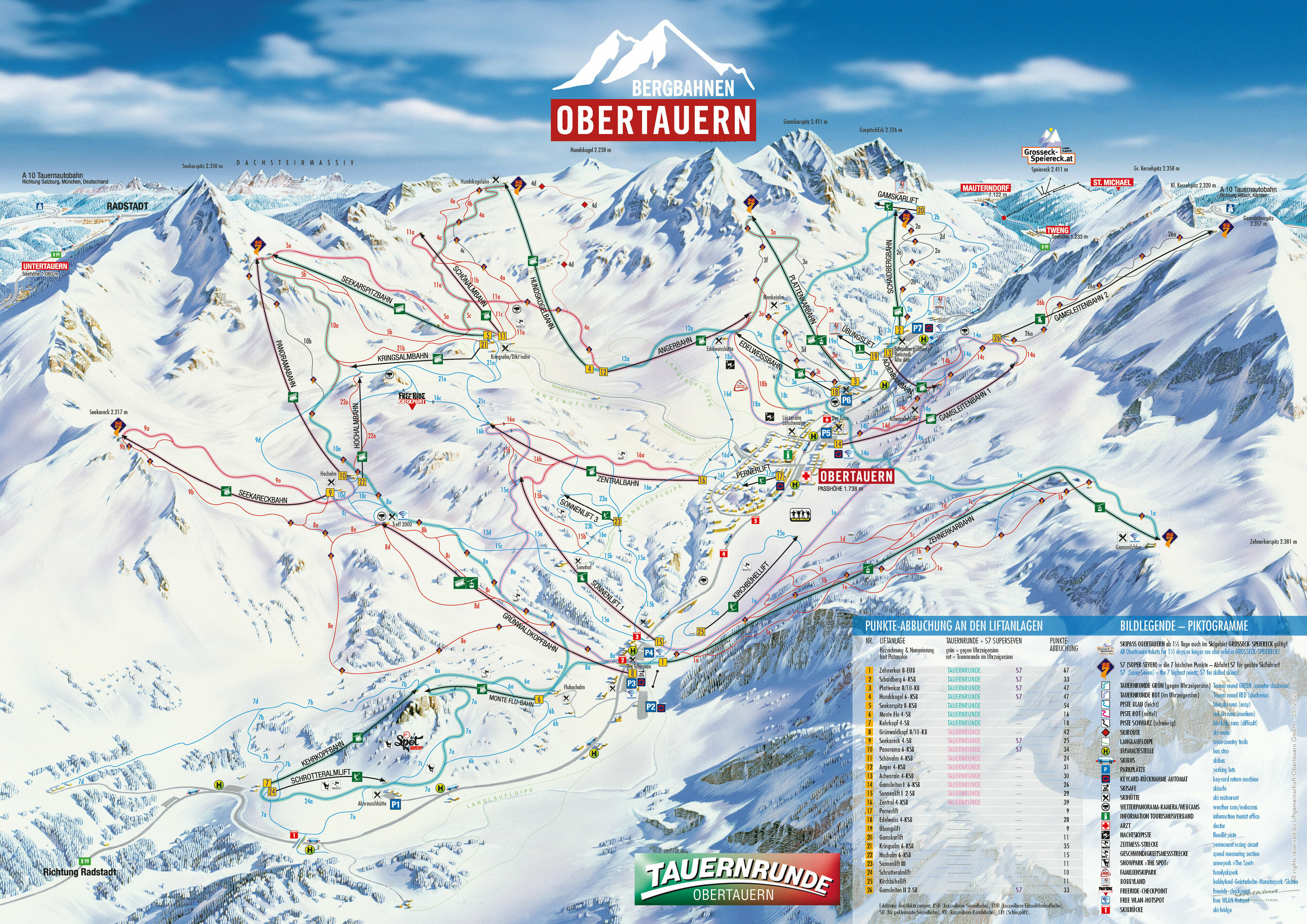 Smučiše Obertauern ob odprtju sezone podarja smučarske vozovnice