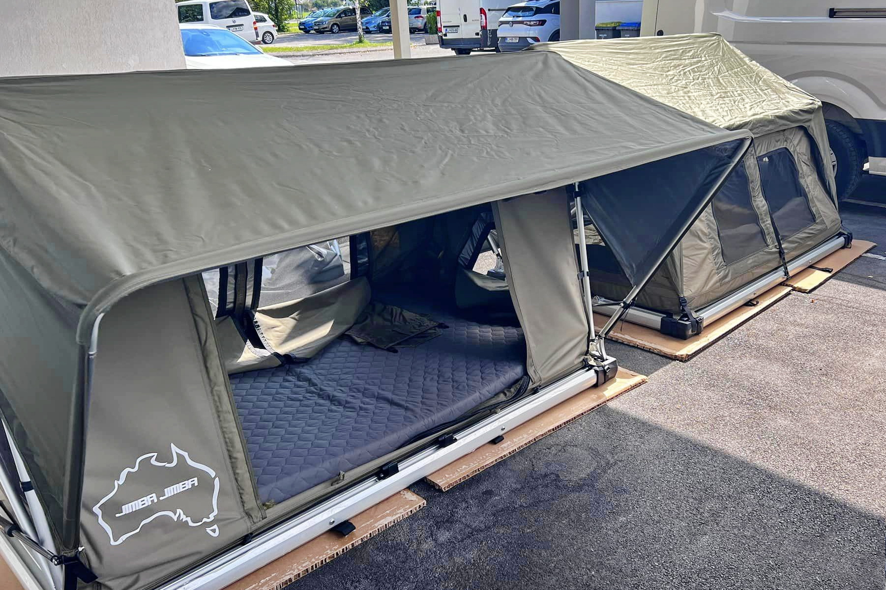 Akcijska prodaja strešnih šotorov pri Matsport